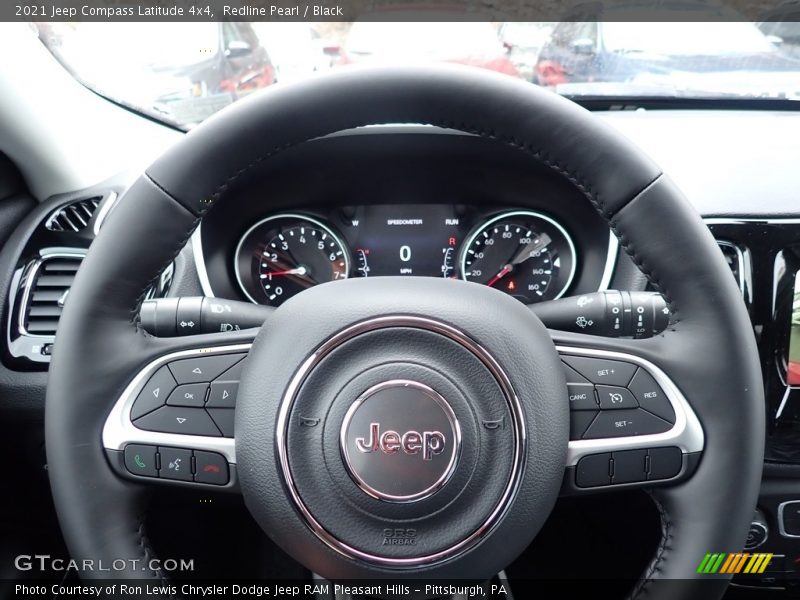 Redline Pearl / Black 2021 Jeep Compass Latitude 4x4