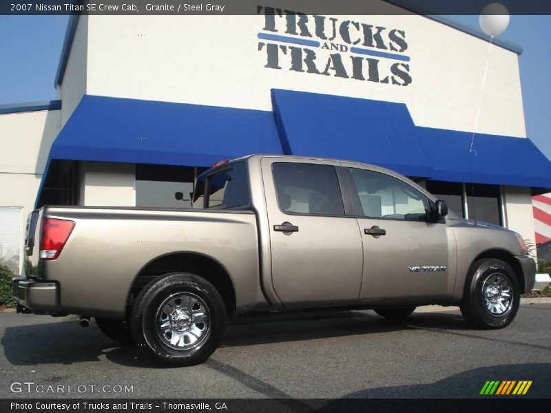 Granite / Steel Gray 2007 Nissan Titan SE Crew Cab