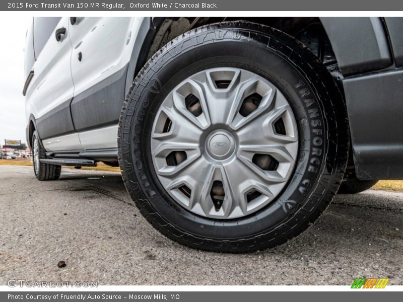 Oxford White / Charcoal Black 2015 Ford Transit Van 150 MR Regular