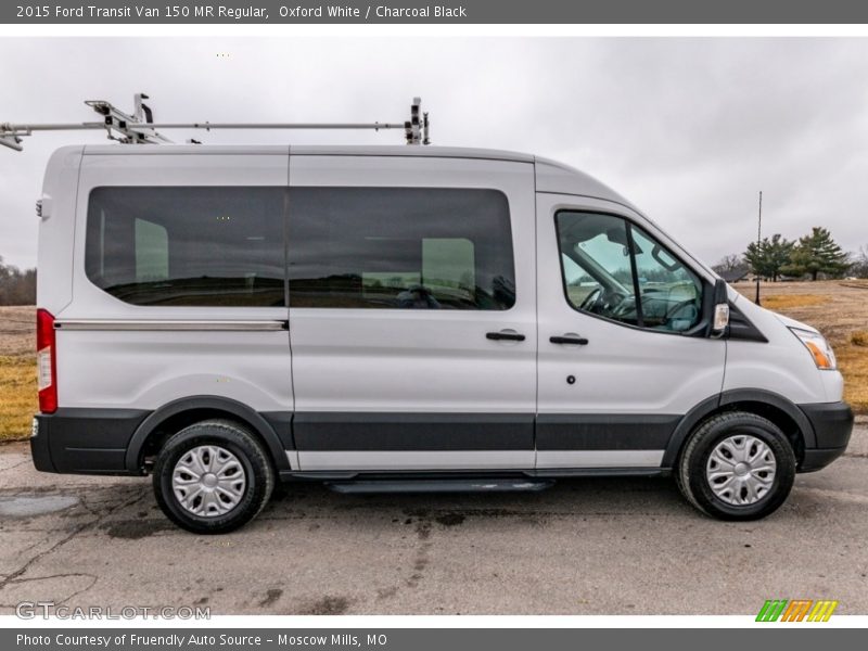 Oxford White / Charcoal Black 2015 Ford Transit Van 150 MR Regular