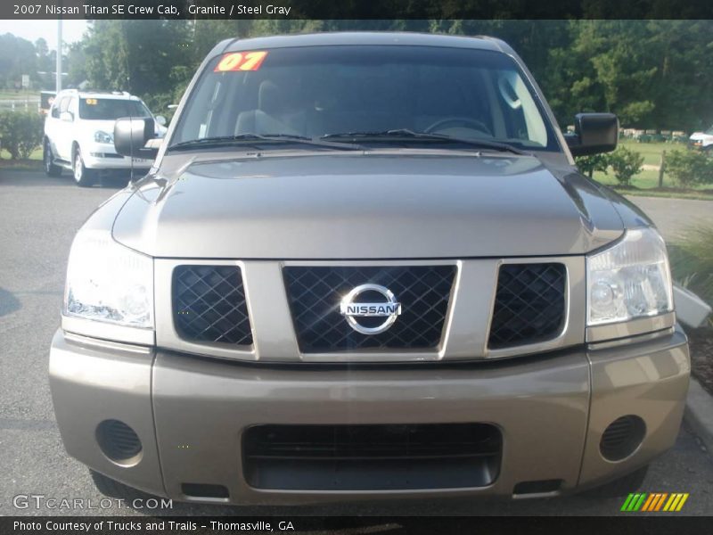 Granite / Steel Gray 2007 Nissan Titan SE Crew Cab