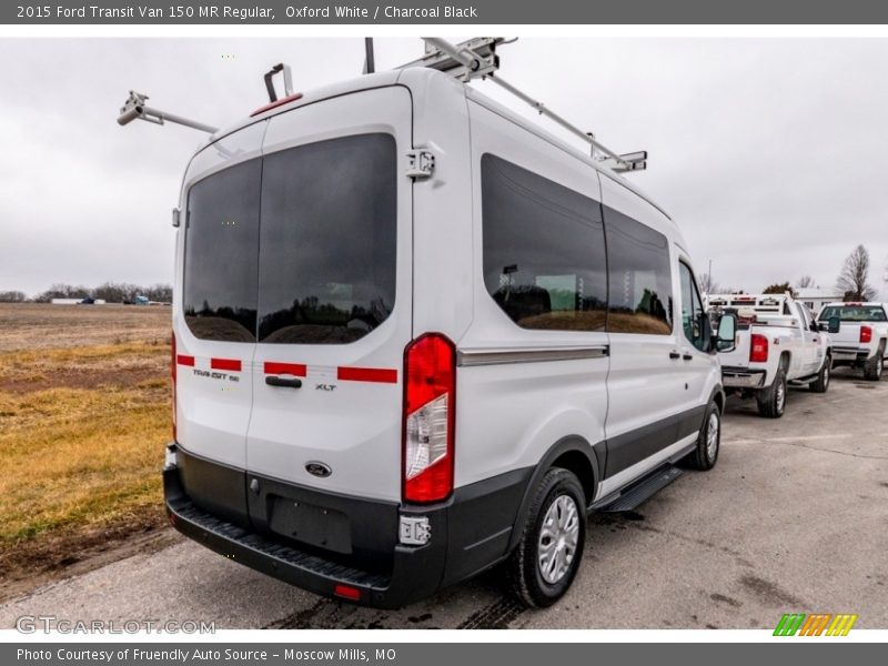 Oxford White / Charcoal Black 2015 Ford Transit Van 150 MR Regular