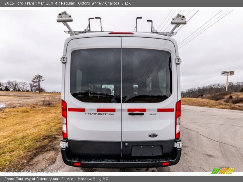 Oxford White / Charcoal Black 2015 Ford Transit Van 150 MR Regular