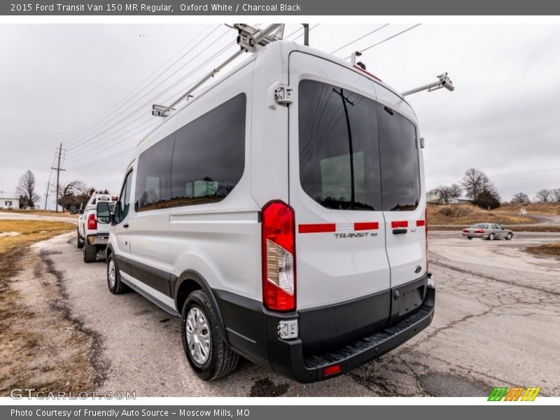 Oxford White / Charcoal Black 2015 Ford Transit Van 150 MR Regular