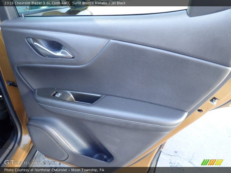 Sunlit Bronze Metallic / Jet Black 2019 Chevrolet Blazer 3.6L Cloth AWD