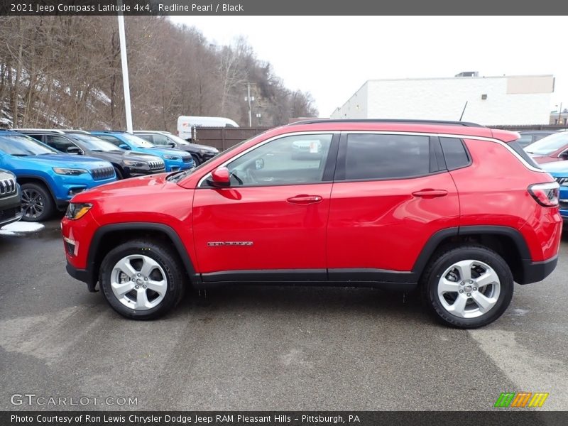 Redline Pearl / Black 2021 Jeep Compass Latitude 4x4