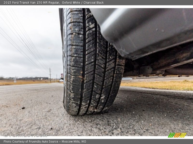 Oxford White / Charcoal Black 2015 Ford Transit Van 150 MR Regular