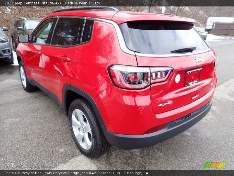 Redline Pearl / Black 2021 Jeep Compass Latitude 4x4