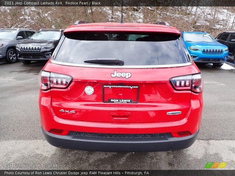 Redline Pearl / Black 2021 Jeep Compass Latitude 4x4