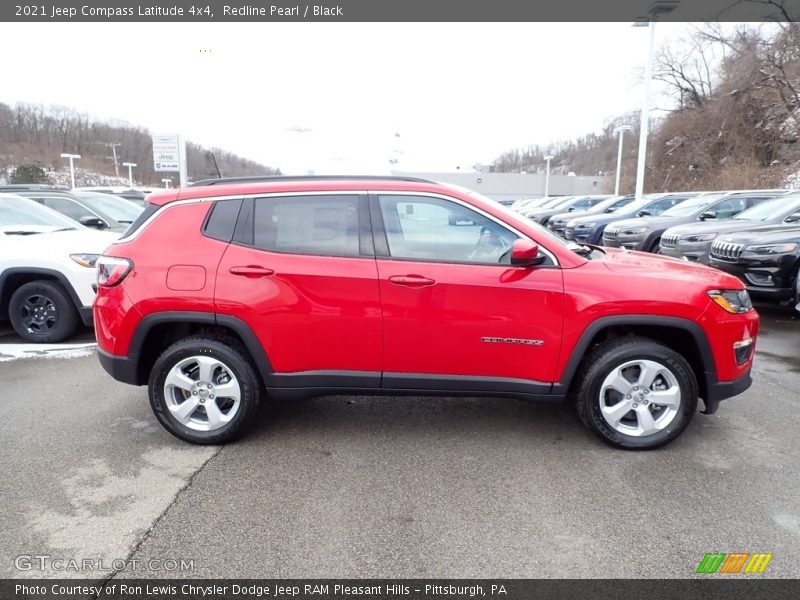 Redline Pearl / Black 2021 Jeep Compass Latitude 4x4