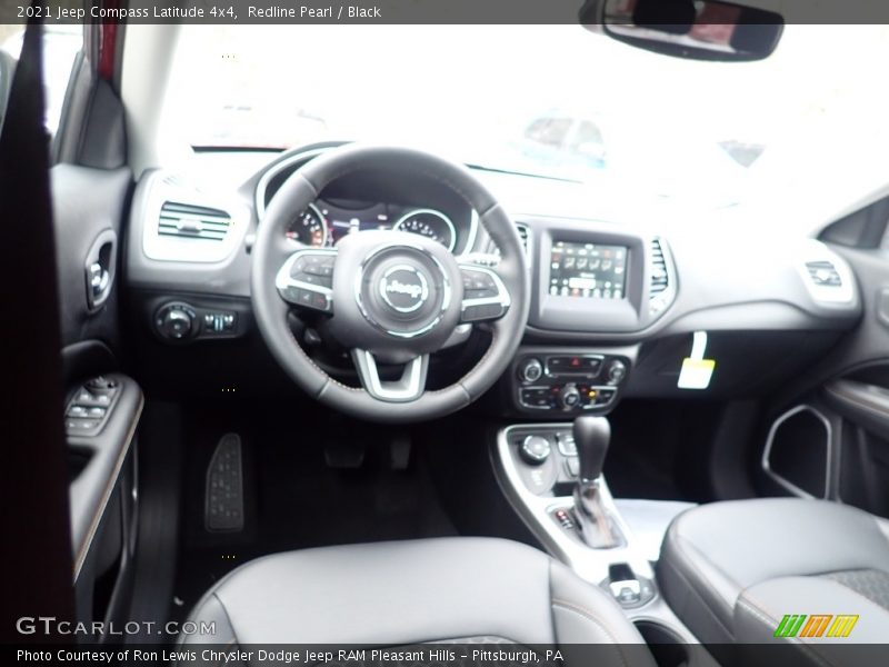 Redline Pearl / Black 2021 Jeep Compass Latitude 4x4