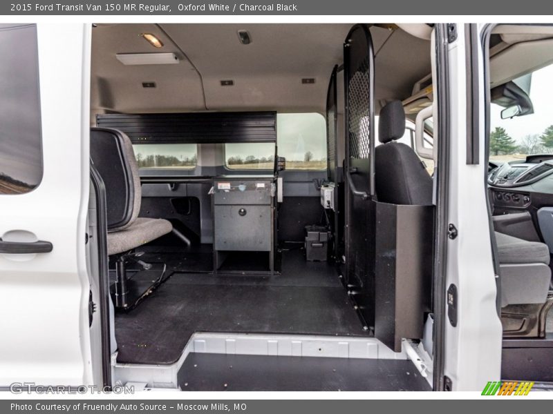 Oxford White / Charcoal Black 2015 Ford Transit Van 150 MR Regular