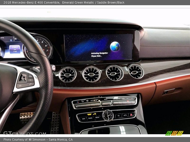 Emerald Green Metallic / Saddle Brown/Black 2018 Mercedes-Benz E 400 Convertible