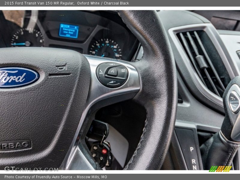 Oxford White / Charcoal Black 2015 Ford Transit Van 150 MR Regular