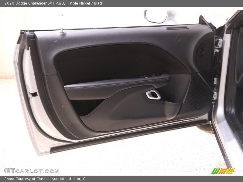 Triple Nickel / Black 2020 Dodge Challenger SXT AWD