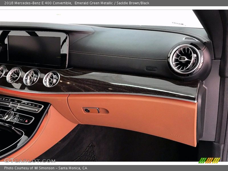 Emerald Green Metallic / Saddle Brown/Black 2018 Mercedes-Benz E 400 Convertible