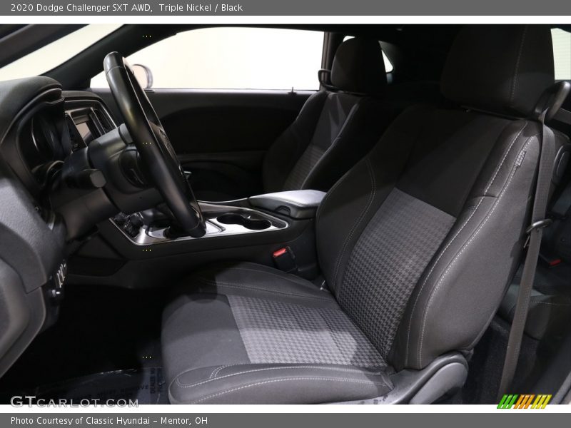Triple Nickel / Black 2020 Dodge Challenger SXT AWD