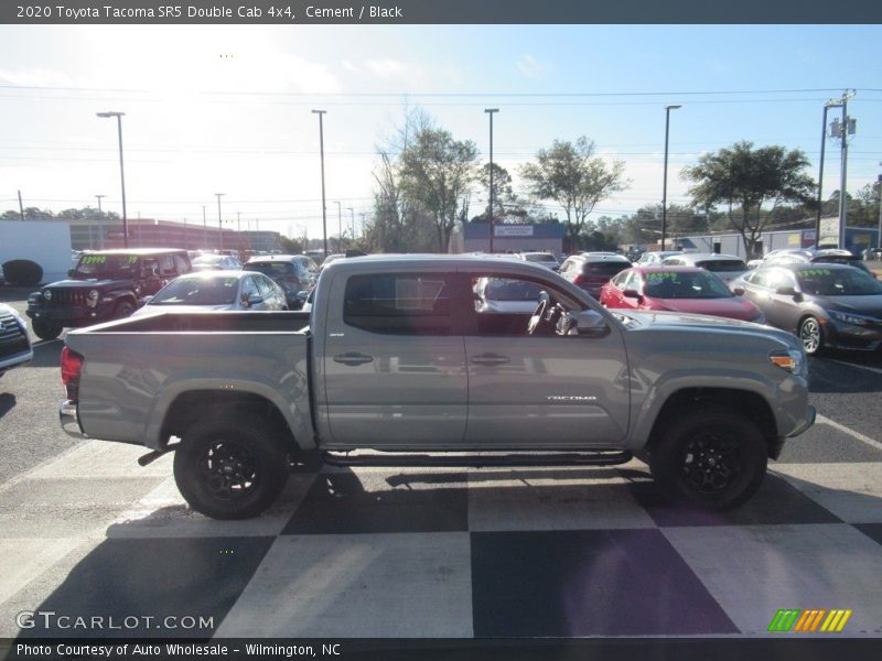 Cement / Black 2020 Toyota Tacoma SR5 Double Cab 4x4