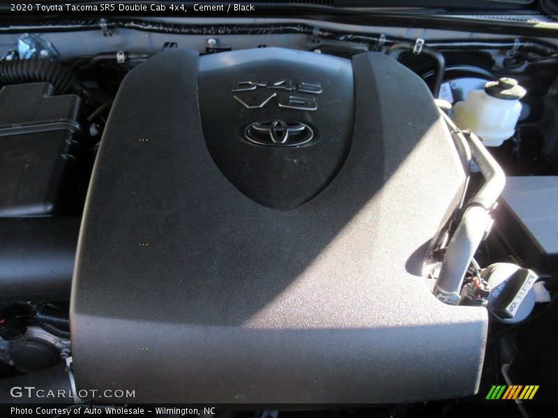 Cement / Black 2020 Toyota Tacoma SR5 Double Cab 4x4