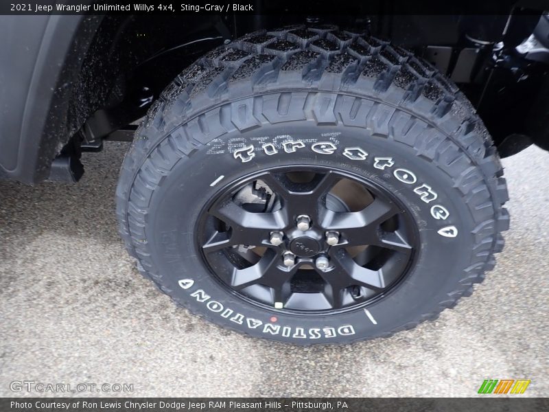 Sting-Gray / Black 2021 Jeep Wrangler Unlimited Willys 4x4