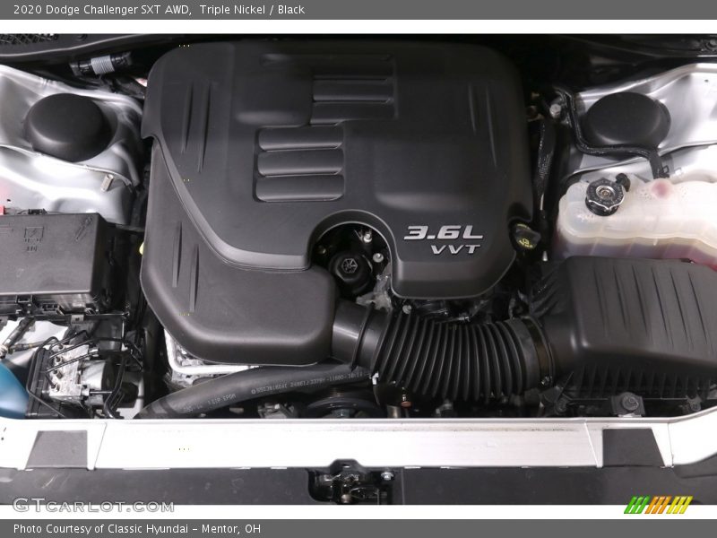 Triple Nickel / Black 2020 Dodge Challenger SXT AWD
