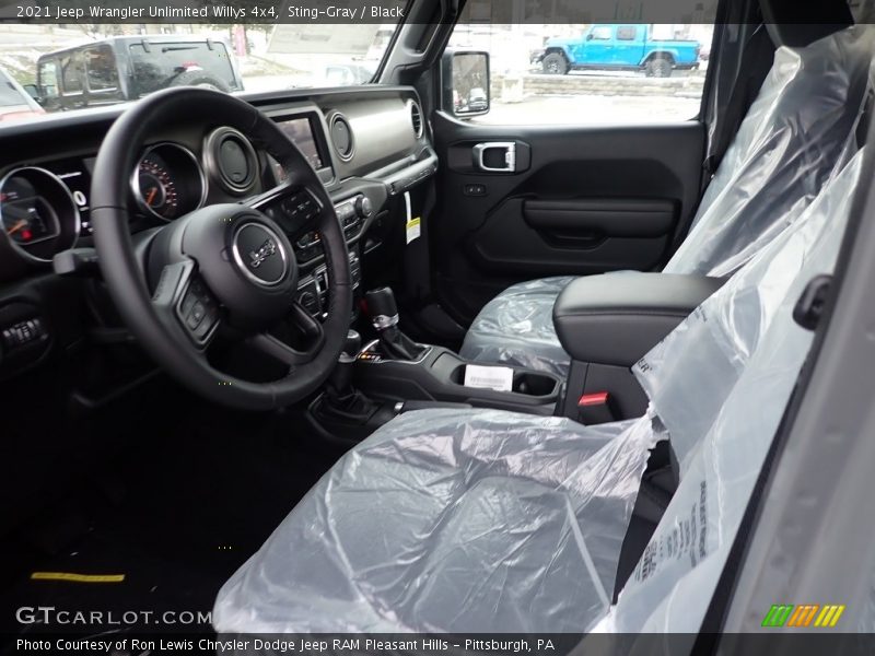 Sting-Gray / Black 2021 Jeep Wrangler Unlimited Willys 4x4
