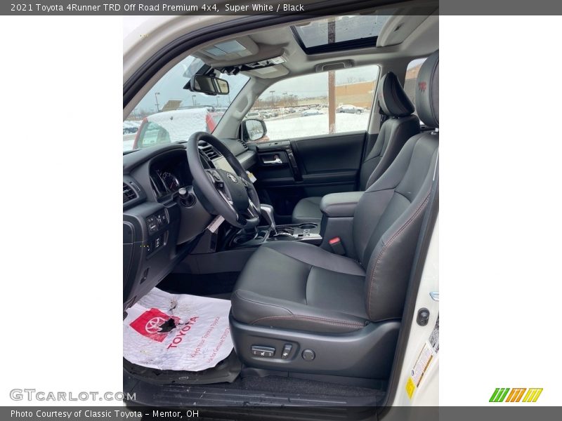 Super White / Black 2021 Toyota 4Runner TRD Off Road Premium 4x4