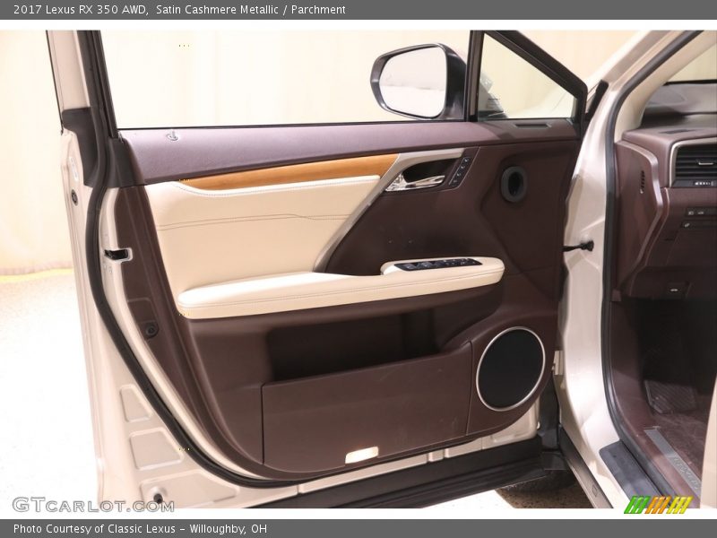 Satin Cashmere Metallic / Parchment 2017 Lexus RX 350 AWD