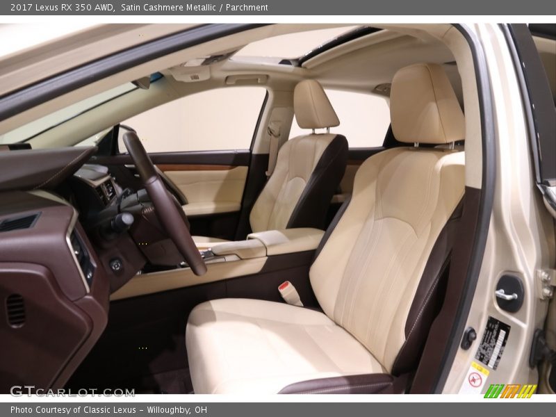 Satin Cashmere Metallic / Parchment 2017 Lexus RX 350 AWD