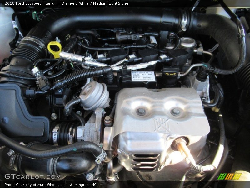  2018 EcoSport Titanium Engine - 1.0 Liter DI EcoBoost Turbocharged DOHC 12-Valve Ti-VCT 3 Cylinder