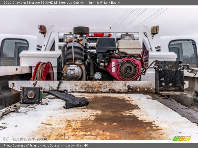 Summit White / Ebony 2011 Chevrolet Silverado 3500HD LT Extended Cab 4x4