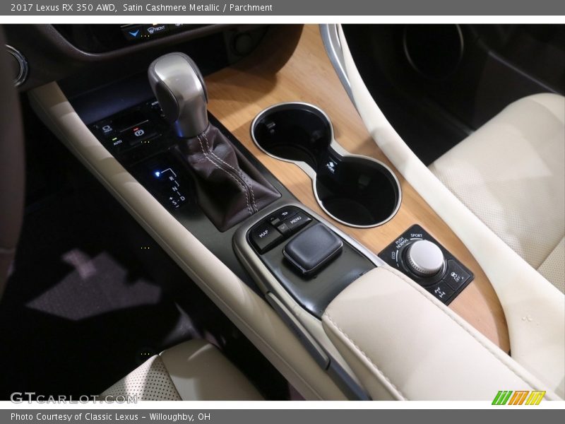 Satin Cashmere Metallic / Parchment 2017 Lexus RX 350 AWD