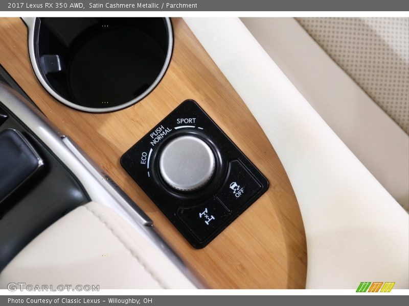 Satin Cashmere Metallic / Parchment 2017 Lexus RX 350 AWD