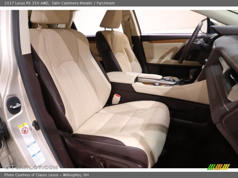 Satin Cashmere Metallic / Parchment 2017 Lexus RX 350 AWD