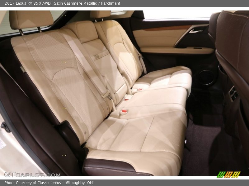 Satin Cashmere Metallic / Parchment 2017 Lexus RX 350 AWD