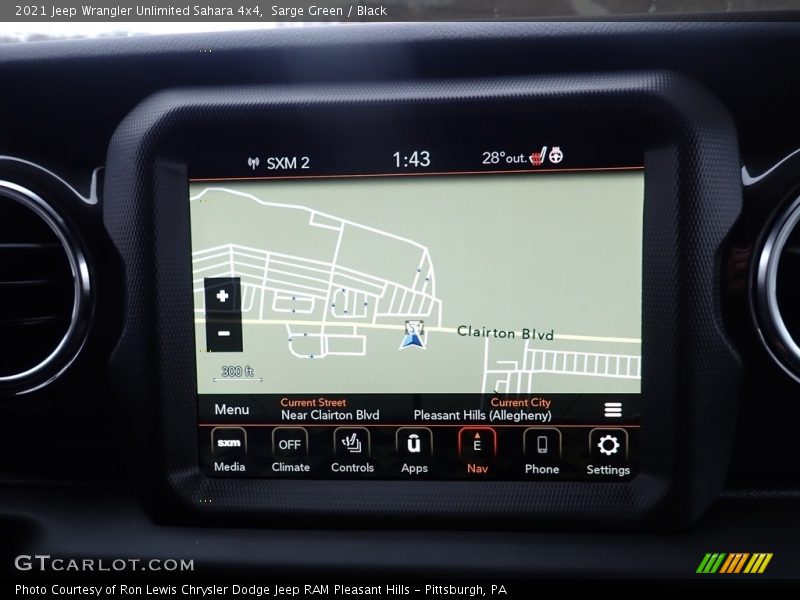 Sarge Green / Black 2021 Jeep Wrangler Unlimited Sahara 4x4