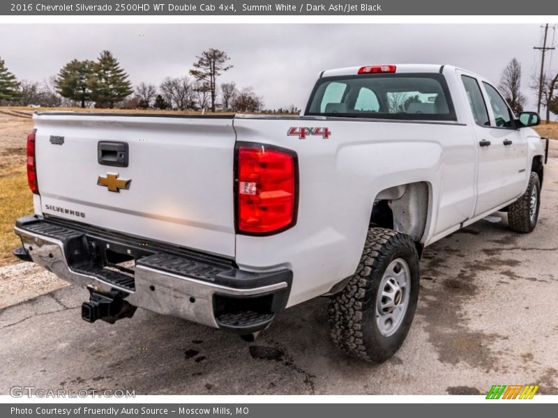Summit White / Dark Ash/Jet Black 2016 Chevrolet Silverado 2500HD WT Double Cab 4x4