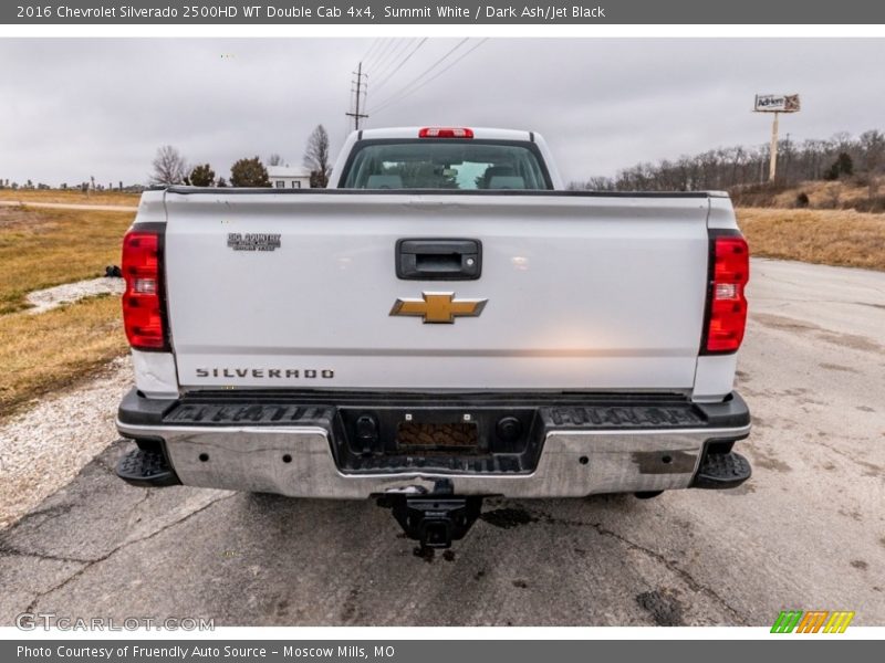 Summit White / Dark Ash/Jet Black 2016 Chevrolet Silverado 2500HD WT Double Cab 4x4