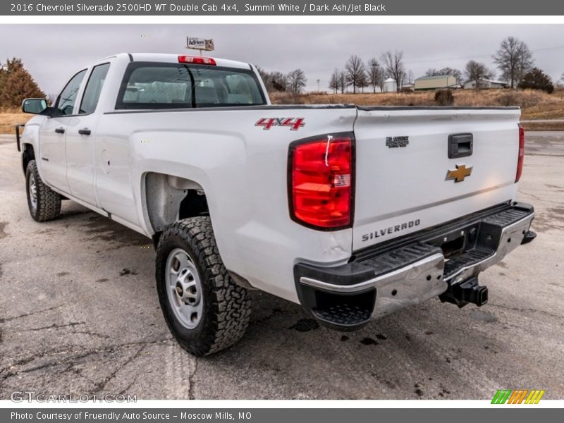 Summit White / Dark Ash/Jet Black 2016 Chevrolet Silverado 2500HD WT Double Cab 4x4