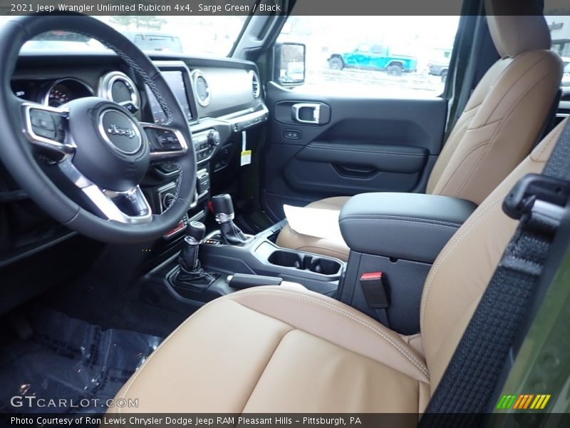 Sarge Green / Black 2021 Jeep Wrangler Unlimited Rubicon 4x4