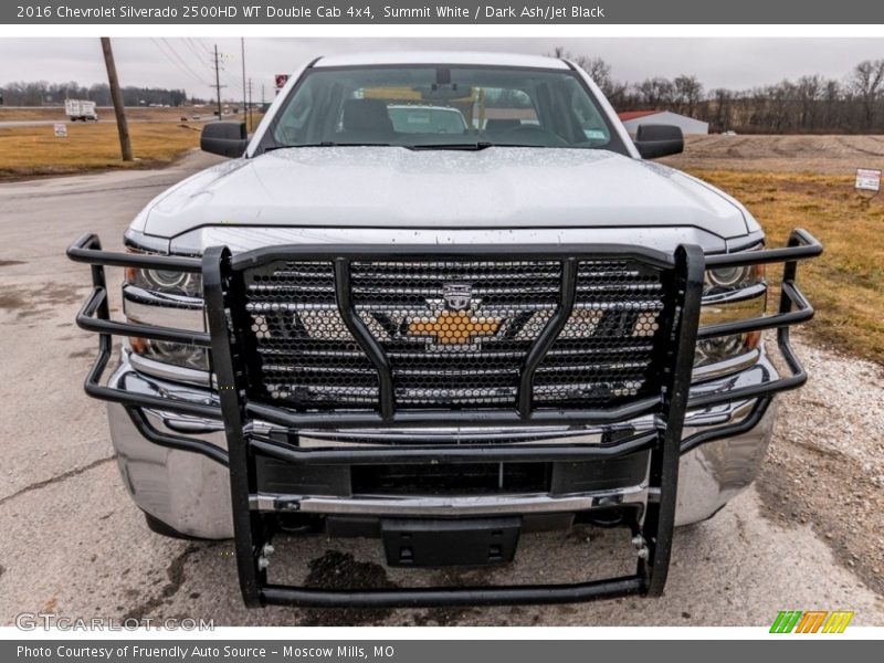 Summit White / Dark Ash/Jet Black 2016 Chevrolet Silverado 2500HD WT Double Cab 4x4