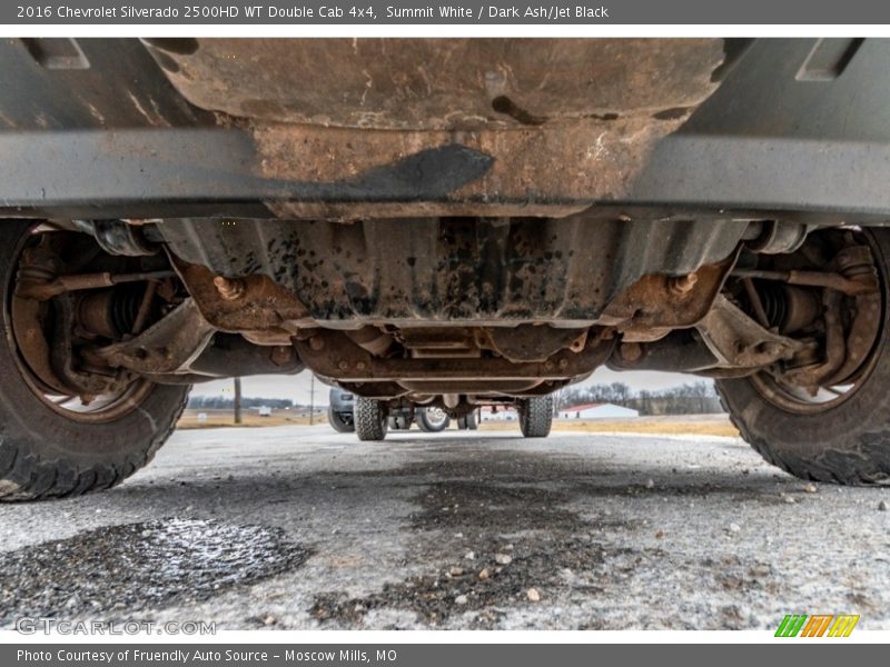 Summit White / Dark Ash/Jet Black 2016 Chevrolet Silverado 2500HD WT Double Cab 4x4