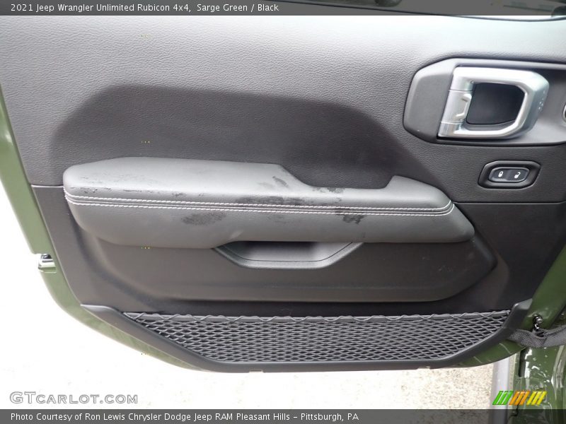 Sarge Green / Black 2021 Jeep Wrangler Unlimited Rubicon 4x4
