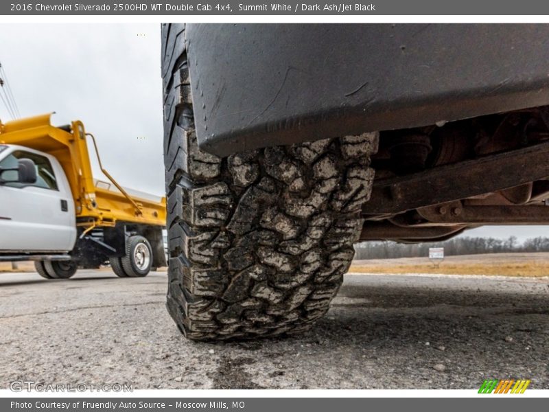 Summit White / Dark Ash/Jet Black 2016 Chevrolet Silverado 2500HD WT Double Cab 4x4