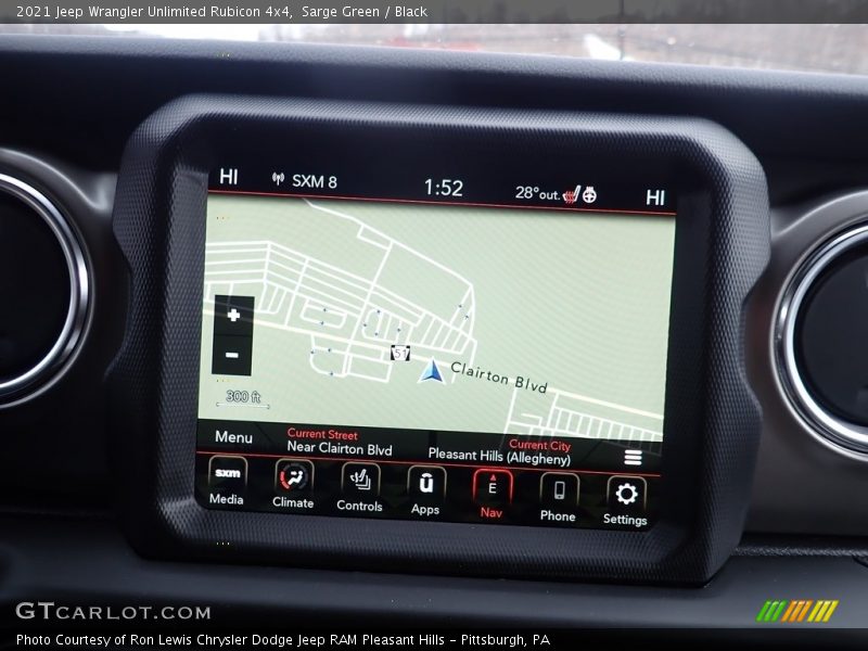 Sarge Green / Black 2021 Jeep Wrangler Unlimited Rubicon 4x4
