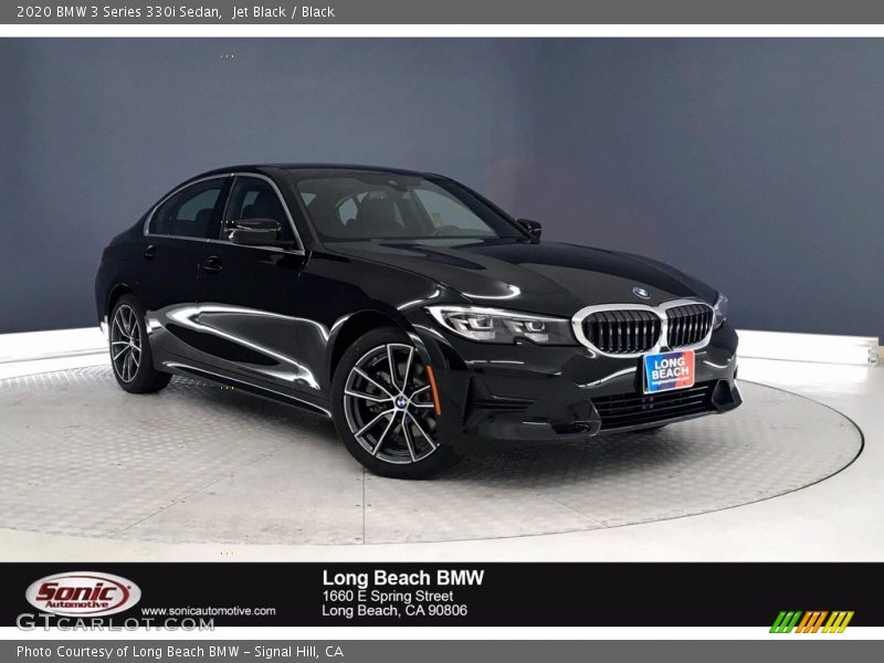Jet Black / Black 2020 BMW 3 Series 330i Sedan