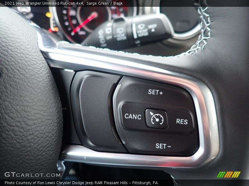 Sarge Green / Black 2021 Jeep Wrangler Unlimited Rubicon 4x4