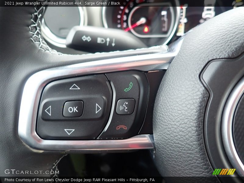 Sarge Green / Black 2021 Jeep Wrangler Unlimited Rubicon 4x4