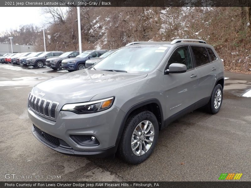 Sting-Gray / Black 2021 Jeep Cherokee Latitude Lux 4x4