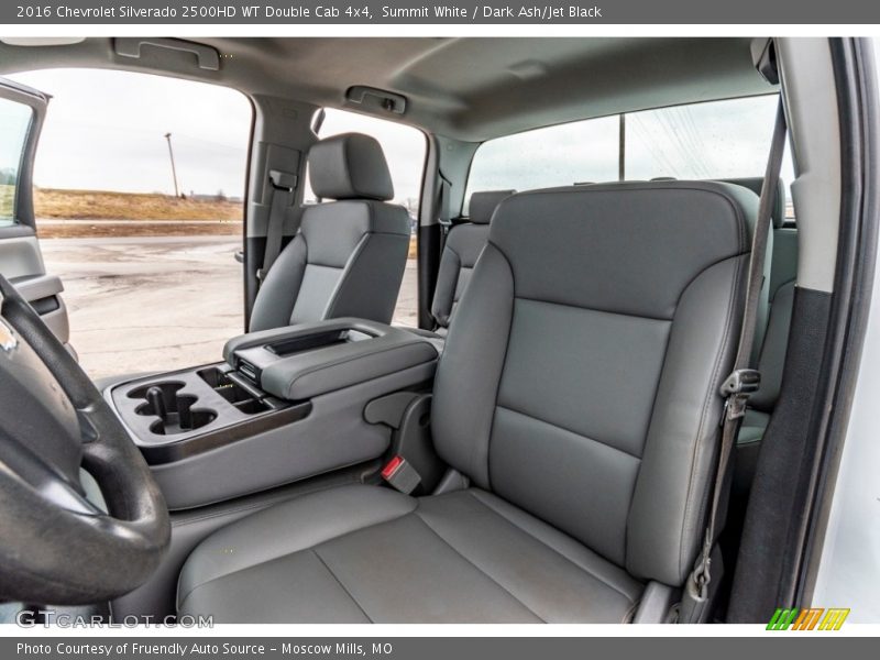 Summit White / Dark Ash/Jet Black 2016 Chevrolet Silverado 2500HD WT Double Cab 4x4